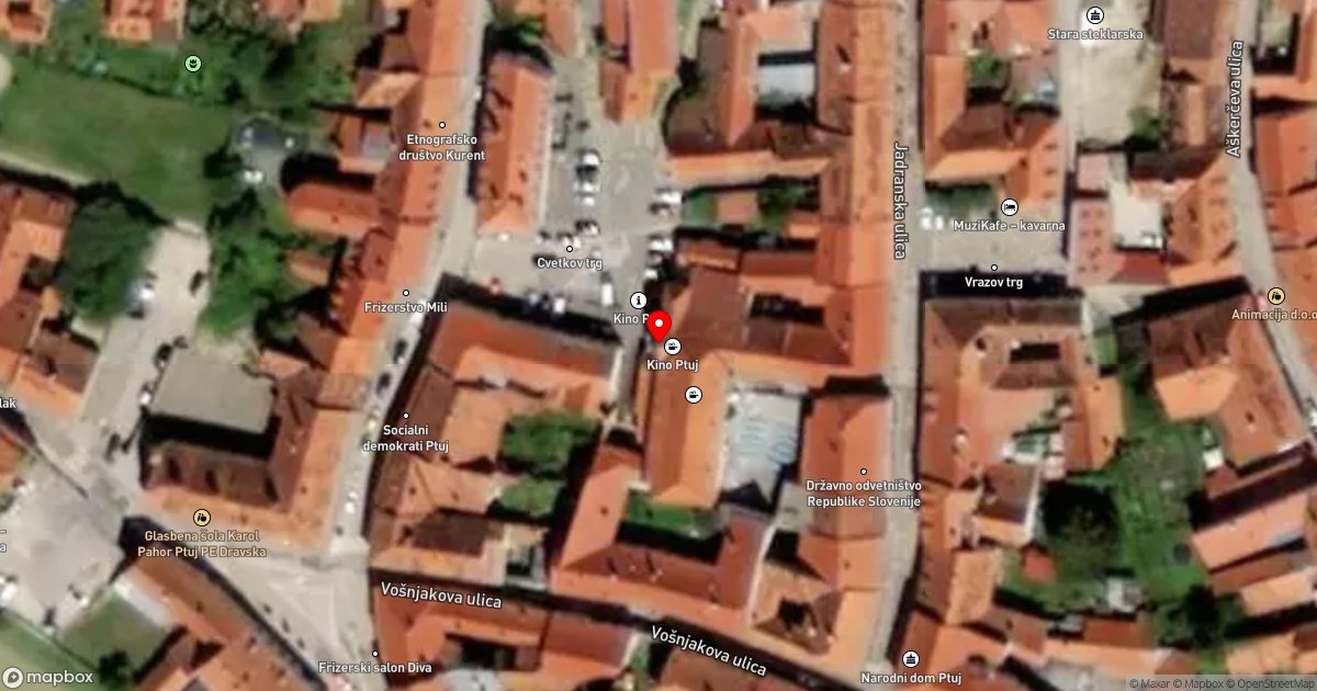 Ptuj City Cinema • Location, Photos and Information • Cultural Inventory