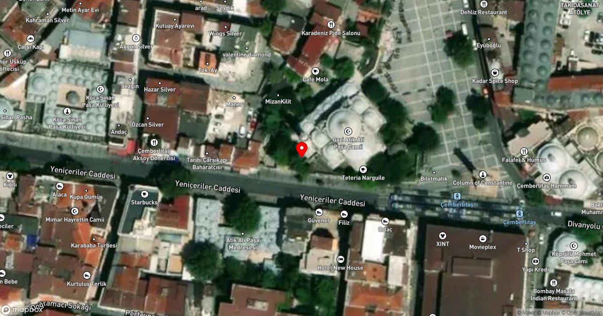 Gazi Atik Ali Paşa Camii Maksemi • Konumu, Fotoğrafları ve Hakkındaki ...